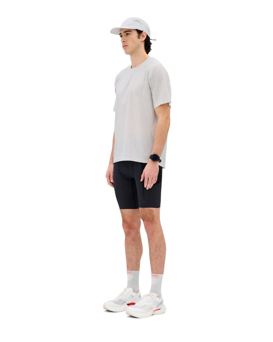 5. Tricou tehnic alergare CEP Pro Run Ultralight - gri deschis | ultraușor