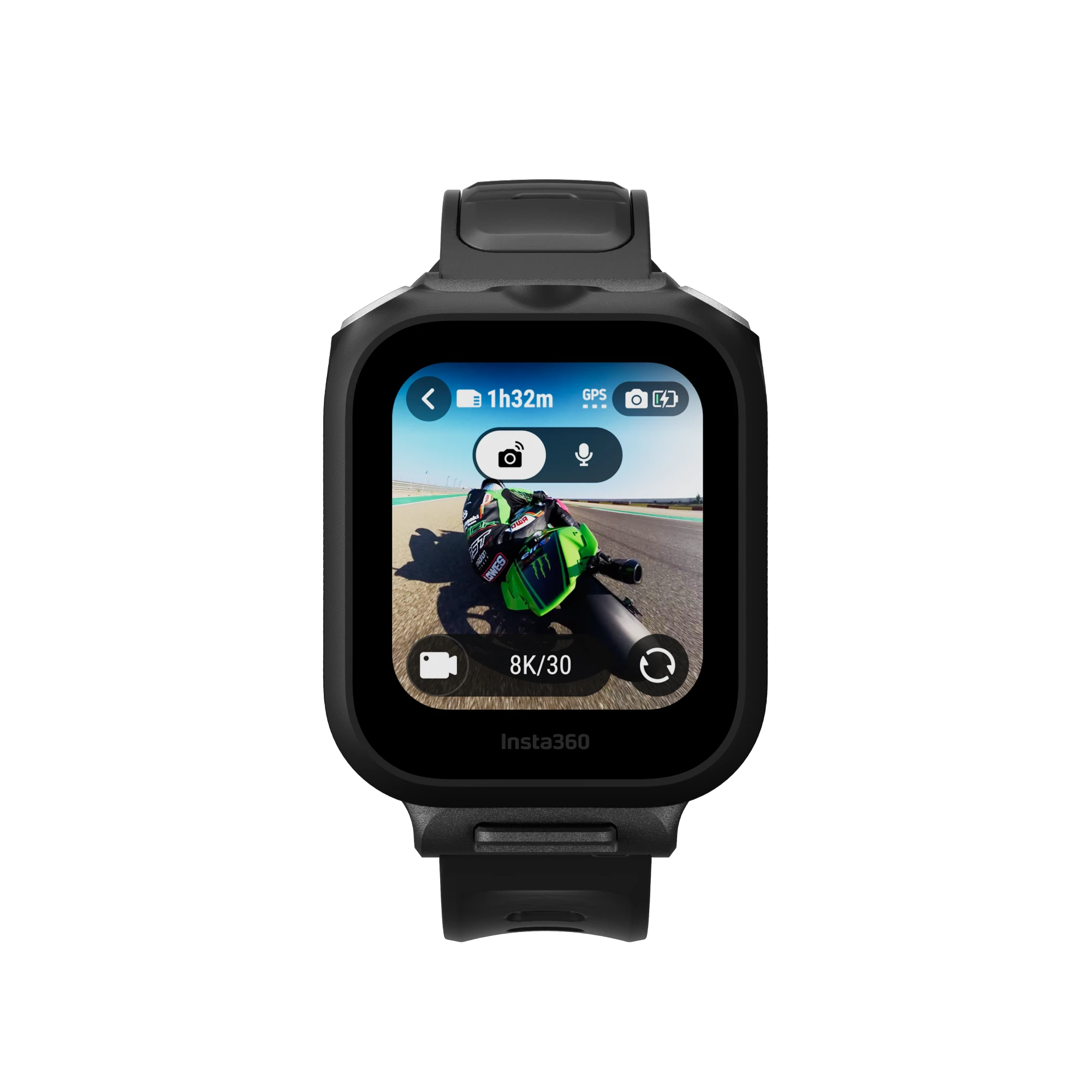 1. Telecomandă Insta360 GPS Preview Remote cu Microfon - X5 & Ace Pro 2