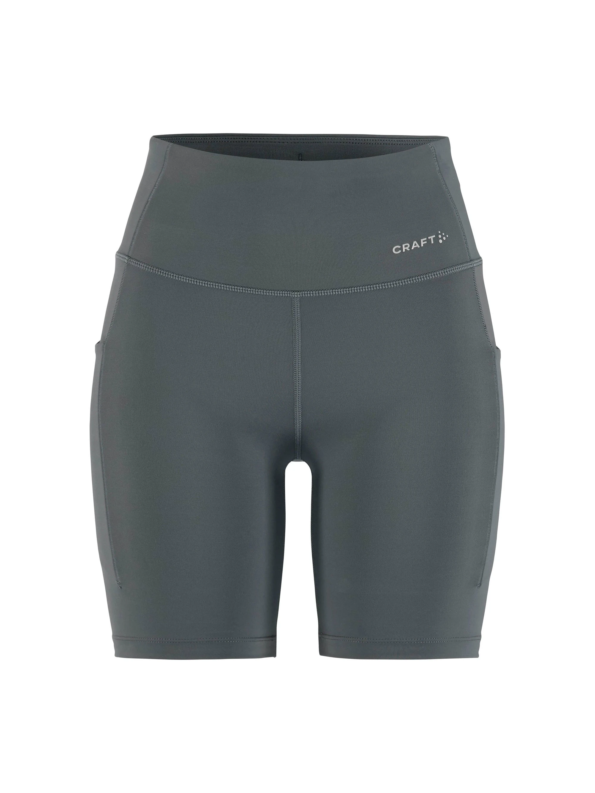 Pantaloni scurți alergare Craft Essence Short Tights 3 damă - gri - 228697