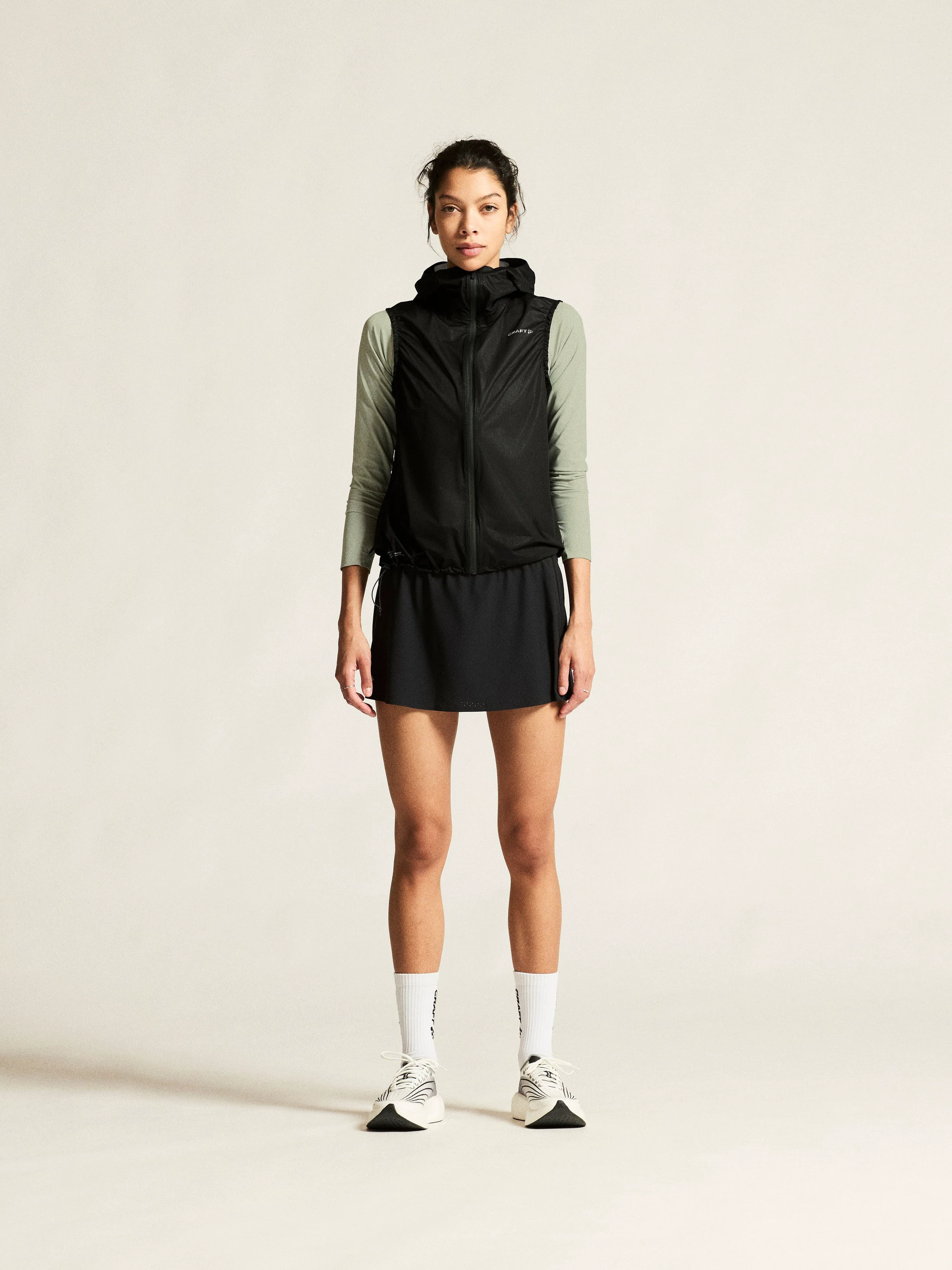 Fustă sport Craft Hypervent Skirt damă - neagră - 228742