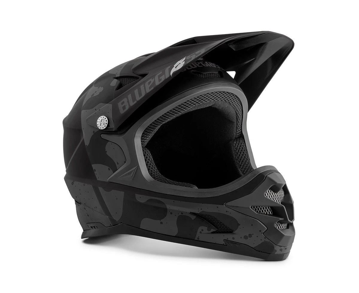 Casca MTB Bluegrass Intox - negru camuflaj mat - 228962