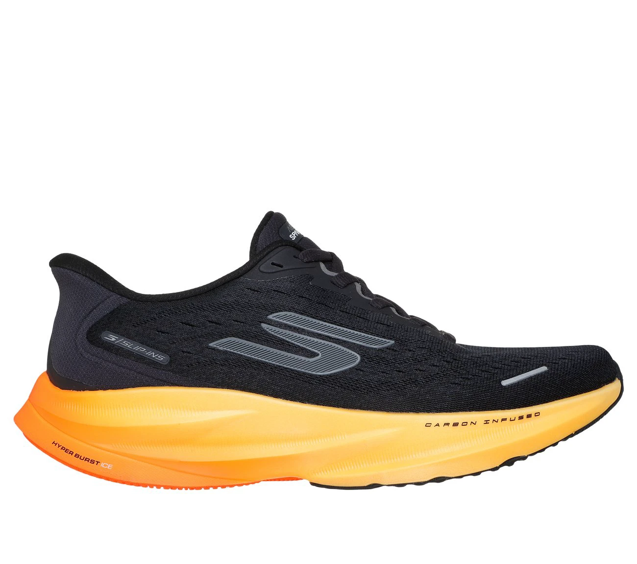 1. Pantofi alergare Skechers Hands Free Slip-Ins Aero Spark bărbați - antracit