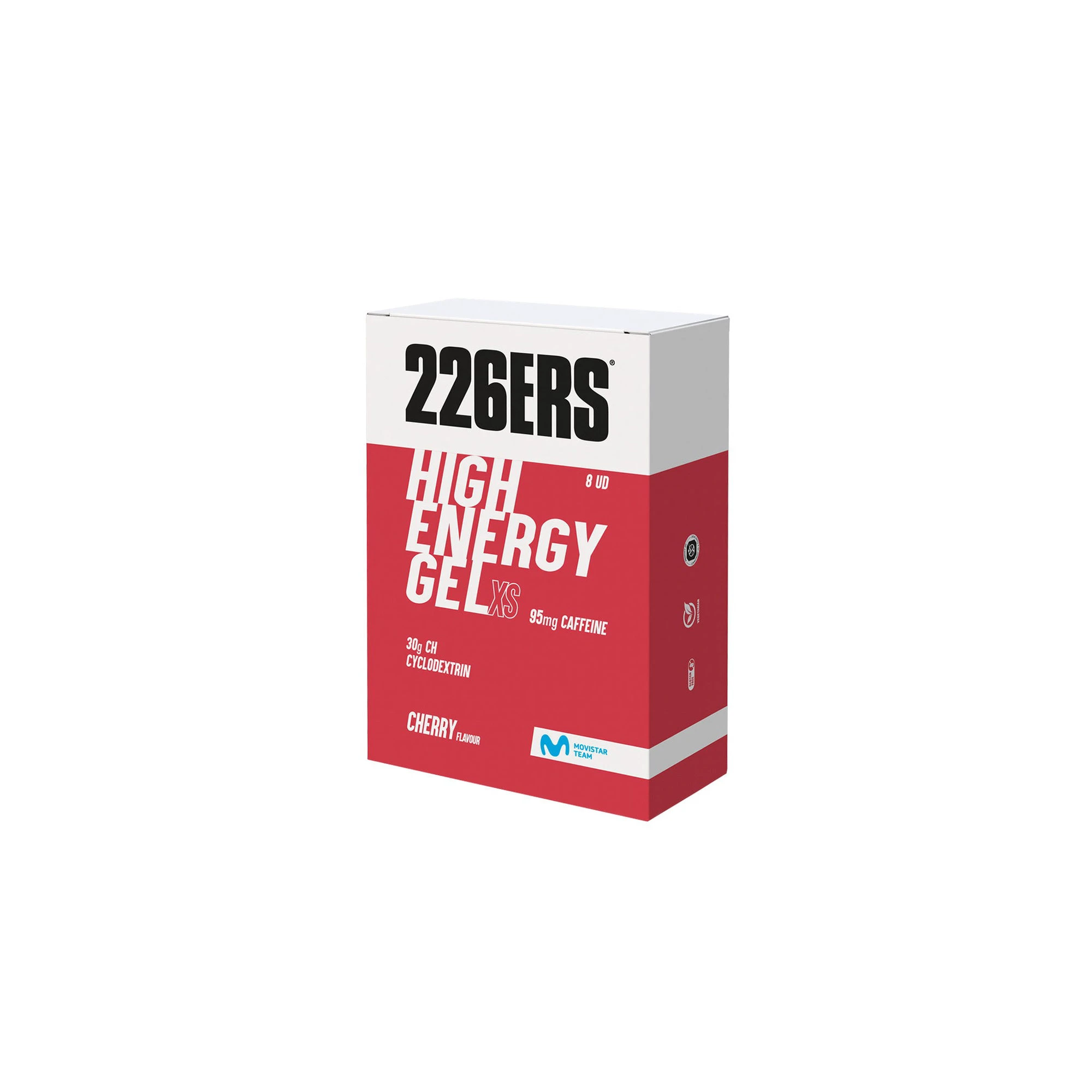 1. Cutie 8 geluri energizante 226ers High Energy Gel XS 45g - cirese