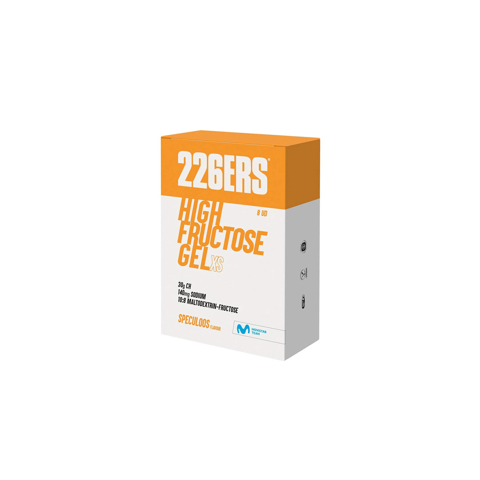 1. Cutie 8 geluri energizante 226ers High Fructuose Gel XS 44g - speculoos sarat