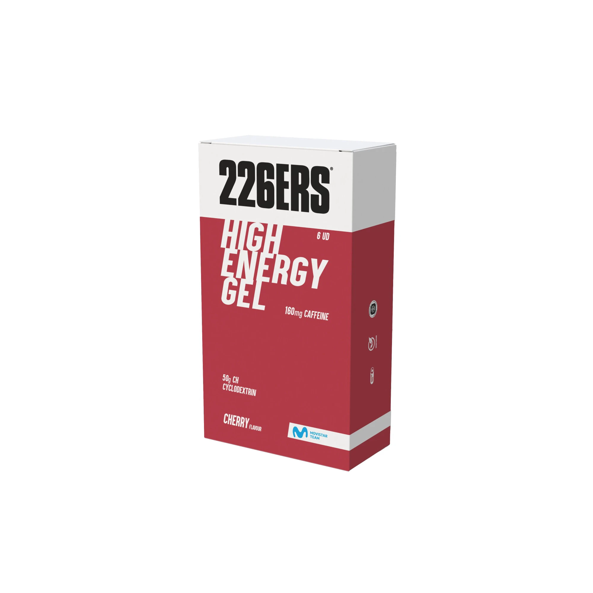 1. Cutie 6 geluri energizante 226ers High Energy Gel 76g - cirese