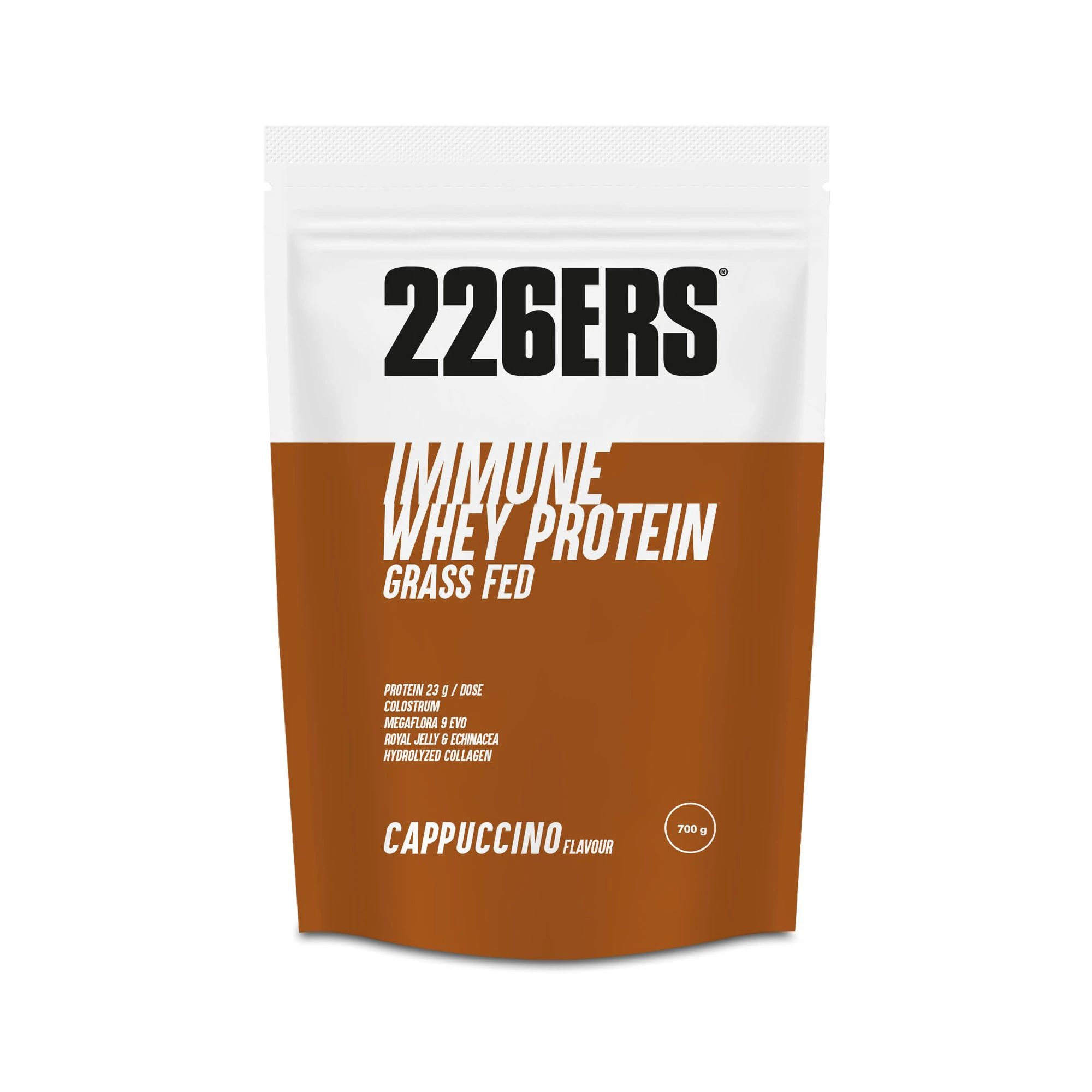 1. Pudra proteica 226ers Immune Whey Protein 700g - cappuccino