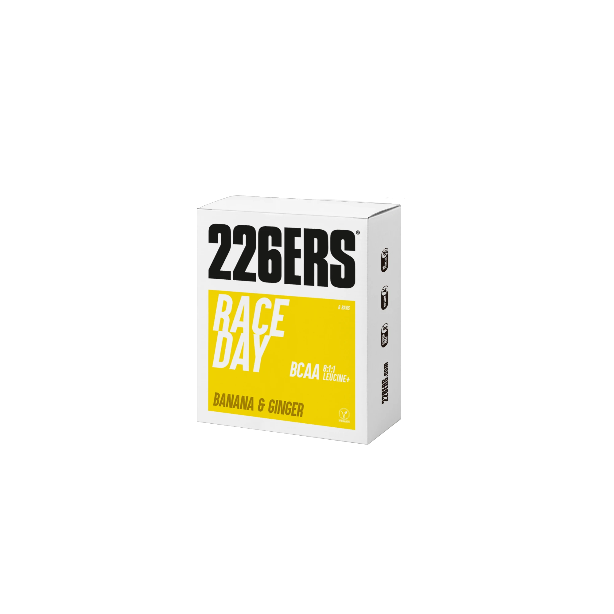 1. Baton energizant 226ers Race Day Bar BCAA, pachet 6x40g - banana si ghimbir