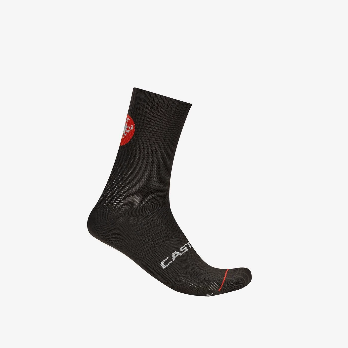 1. Șosete ciclism Castelli Entrata 12 - negru