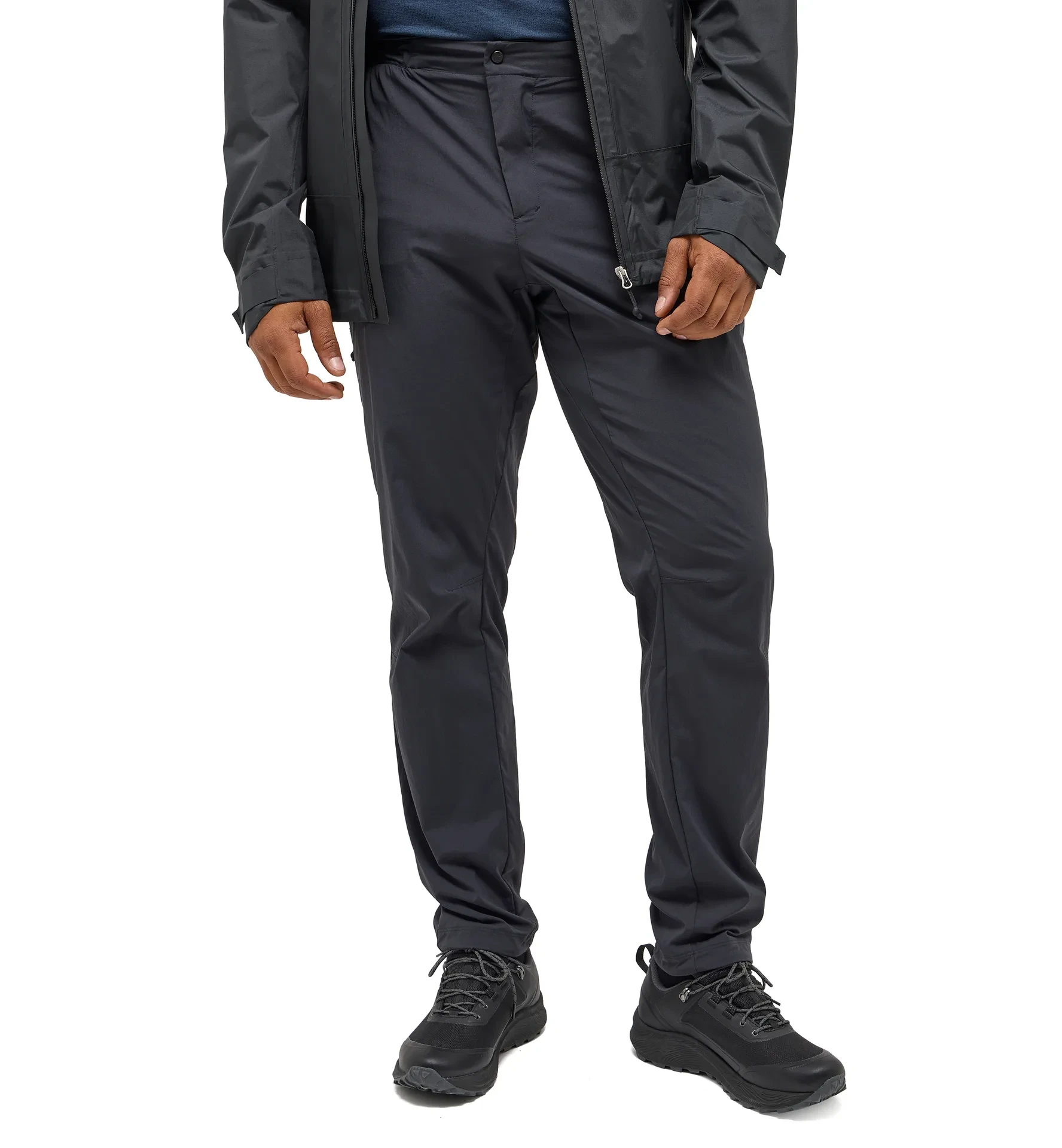 1. Pantaloni Haglöfs L.I.M Fuse II Pant bărbați - negru