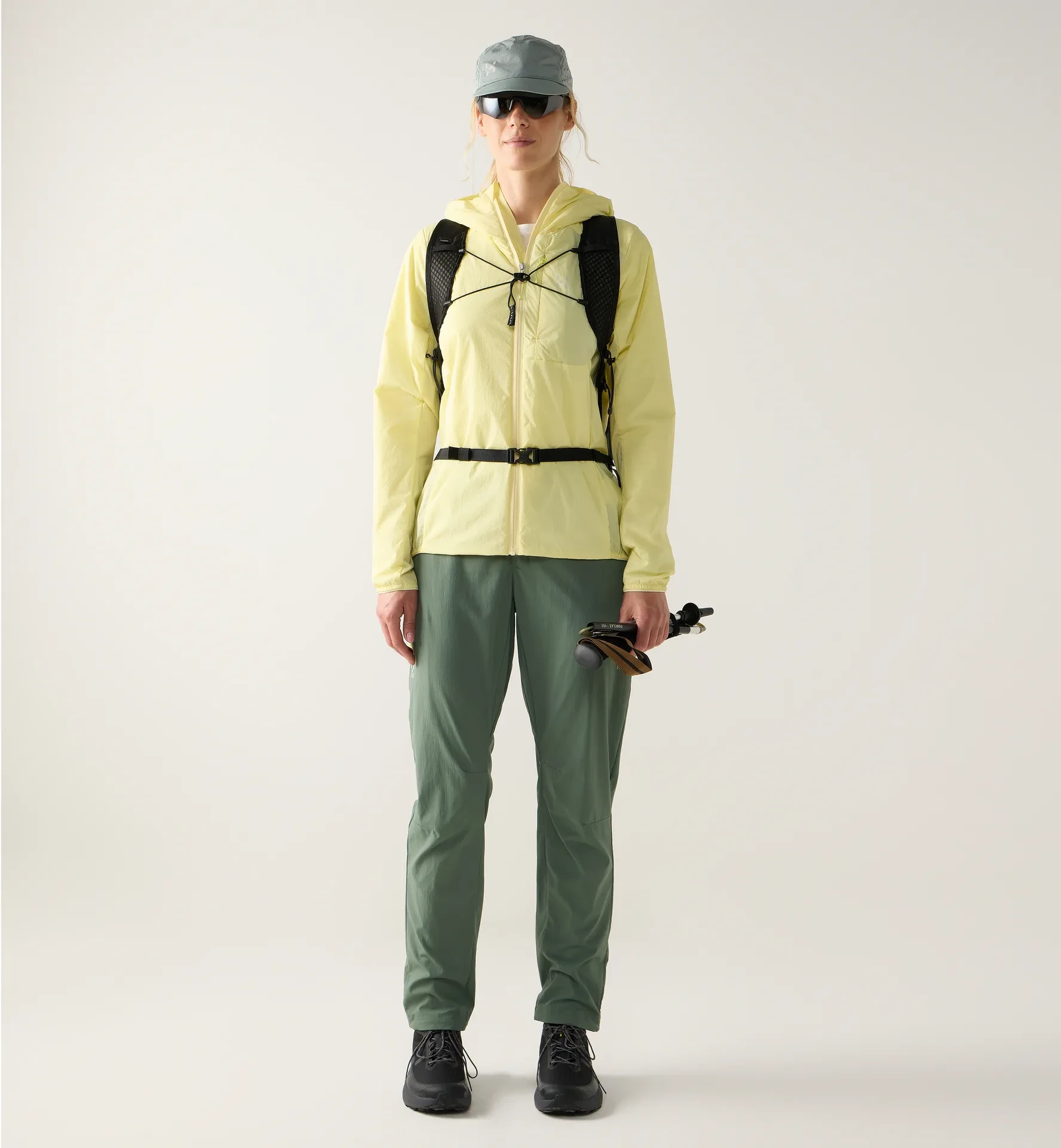 1. Pantaloni Haglöfs L.I.M Fuse II Pant damă - verde