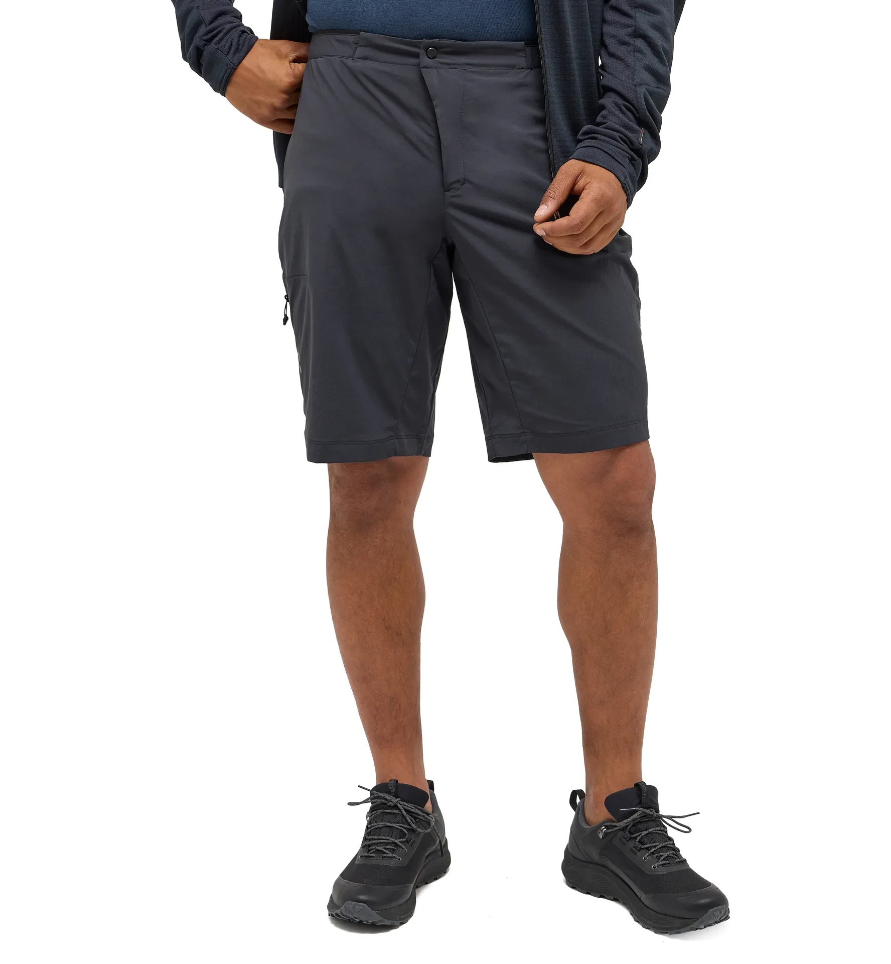 1. Pantaloni scurți Haglöfs L.I.M Fuse II Shorts bărbați - negru