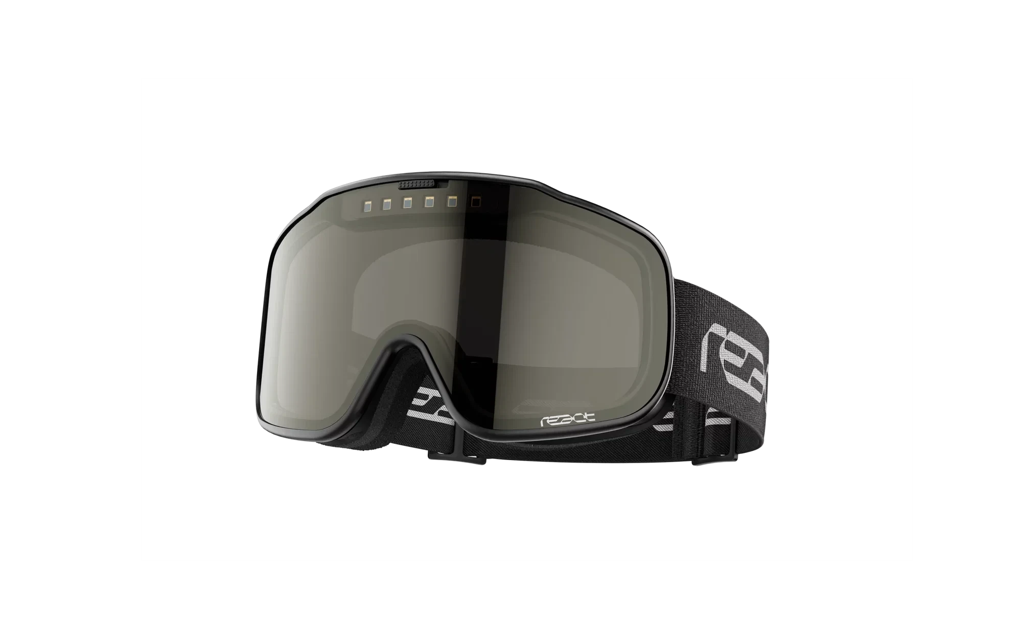 1. Ochelari ski electrofotocromatici React Swiss Sight - onyx/black