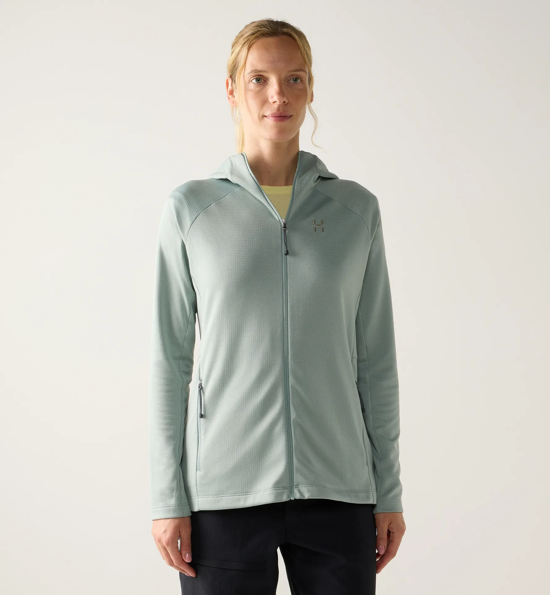 Hanorac Haglöfs Korp Mid Hood damă - verde - 229330