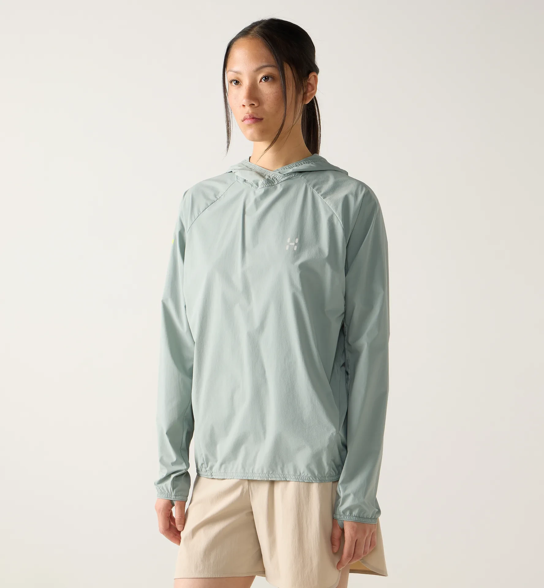1. Hanorac Haglöfs L.I.M Sunpack Hoodie damă - verde