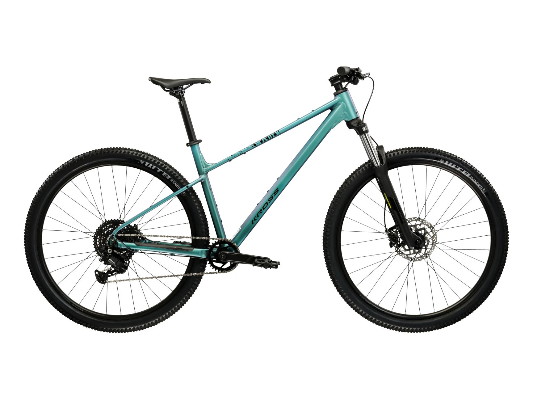 1. Bicicleta MTB Kross Level X100 29 inch verde-negru, Shimano Essa