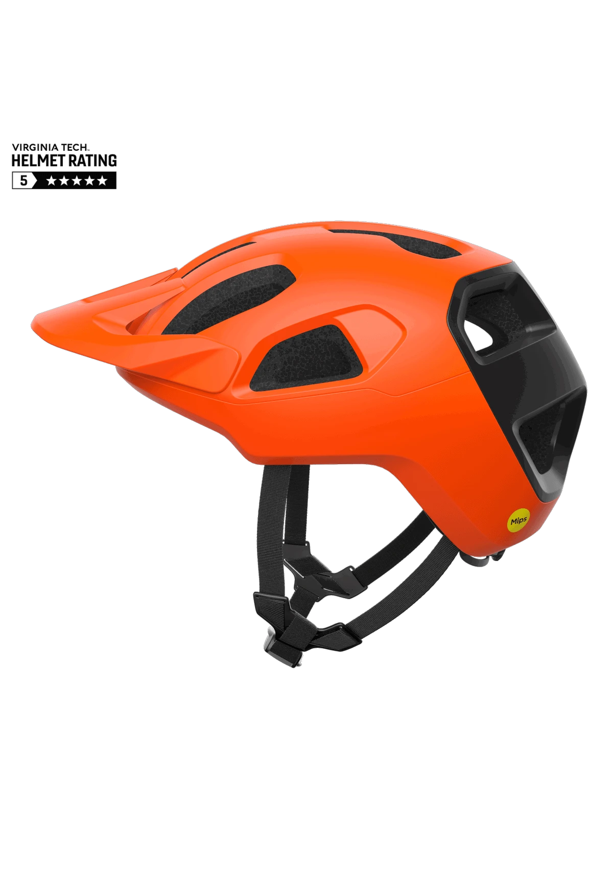 1. Casca MTB POC Cularis - Fluorescent Orange Matt