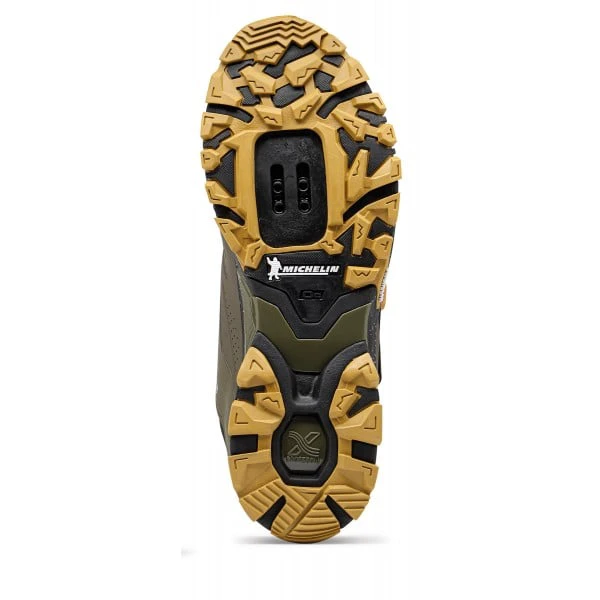 1. Pantofi ciclism MTB Northwave Spider Plus 3 - verde (forest)