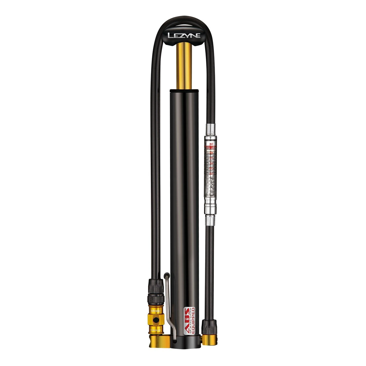 1. Minipompa Lezyne Micro Floor Driver HVG - negru