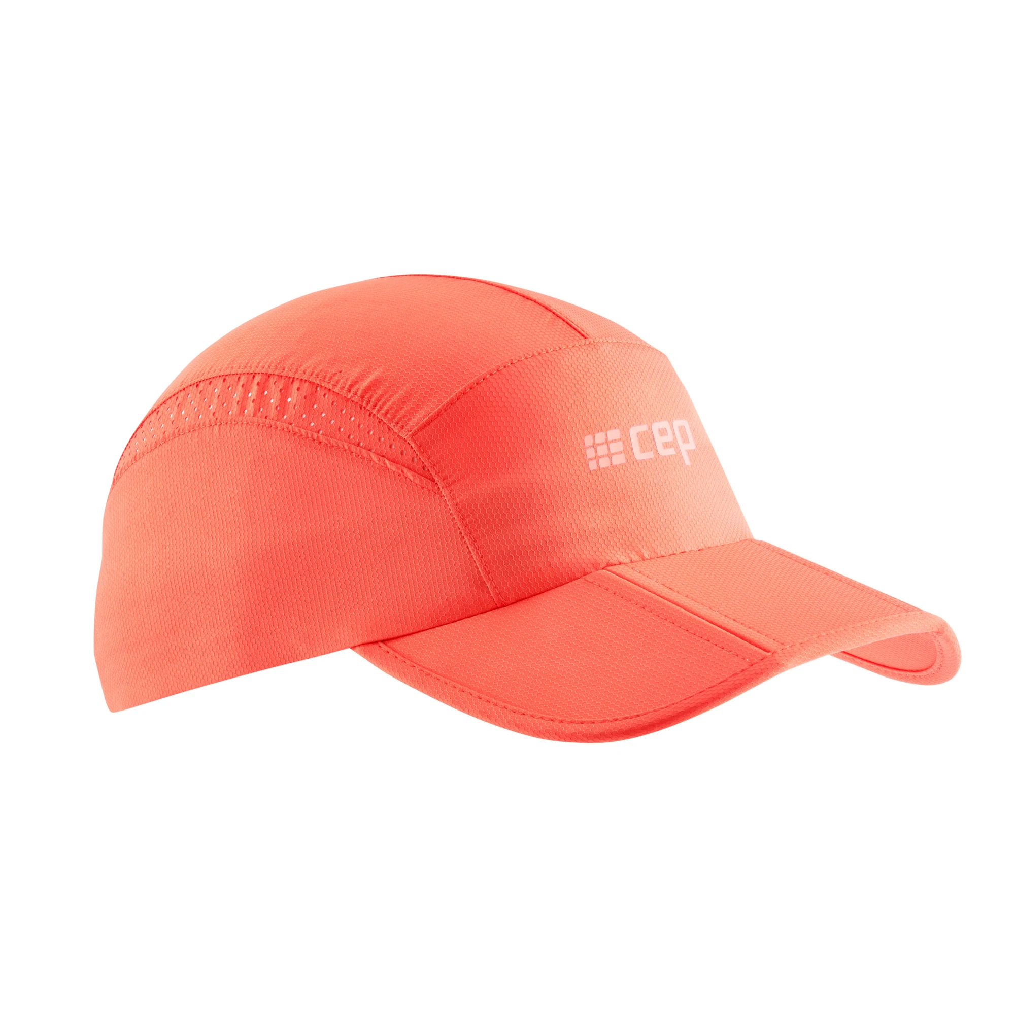 1. Șapcă alergare CEP Run Cap - coral