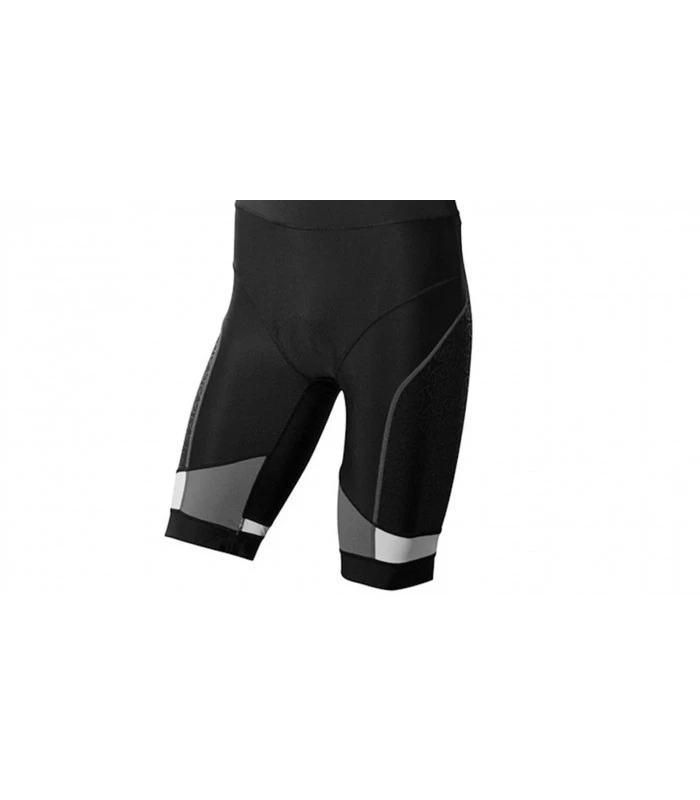 1. Pantaloni scurți triatlon TYR Competitor 7" bărbați - negru cu gri