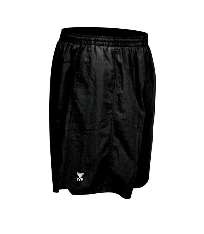 1. Pantaloni scurți de plajă TYR Deckshort copii - negru
