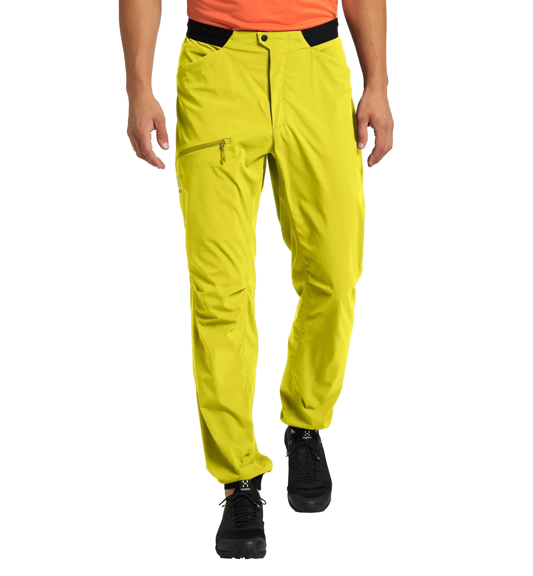 Pantaloni Haglöfs L.I.M Fuse bărbați - galben lime - 229859