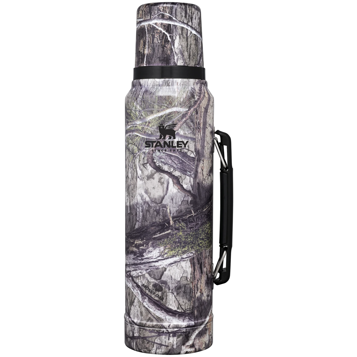 1. Termos Stanley Classic Legendary Bottle 1 L - camuflaj Mossy Oak