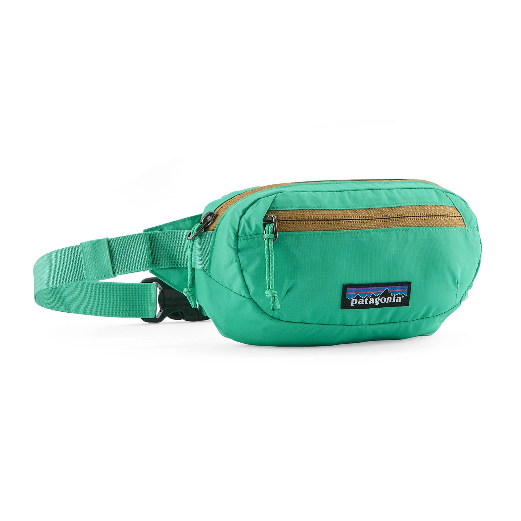 Borsetă Patagonia Terravia Mini Hip Pack 1L - verde mentă - 229926