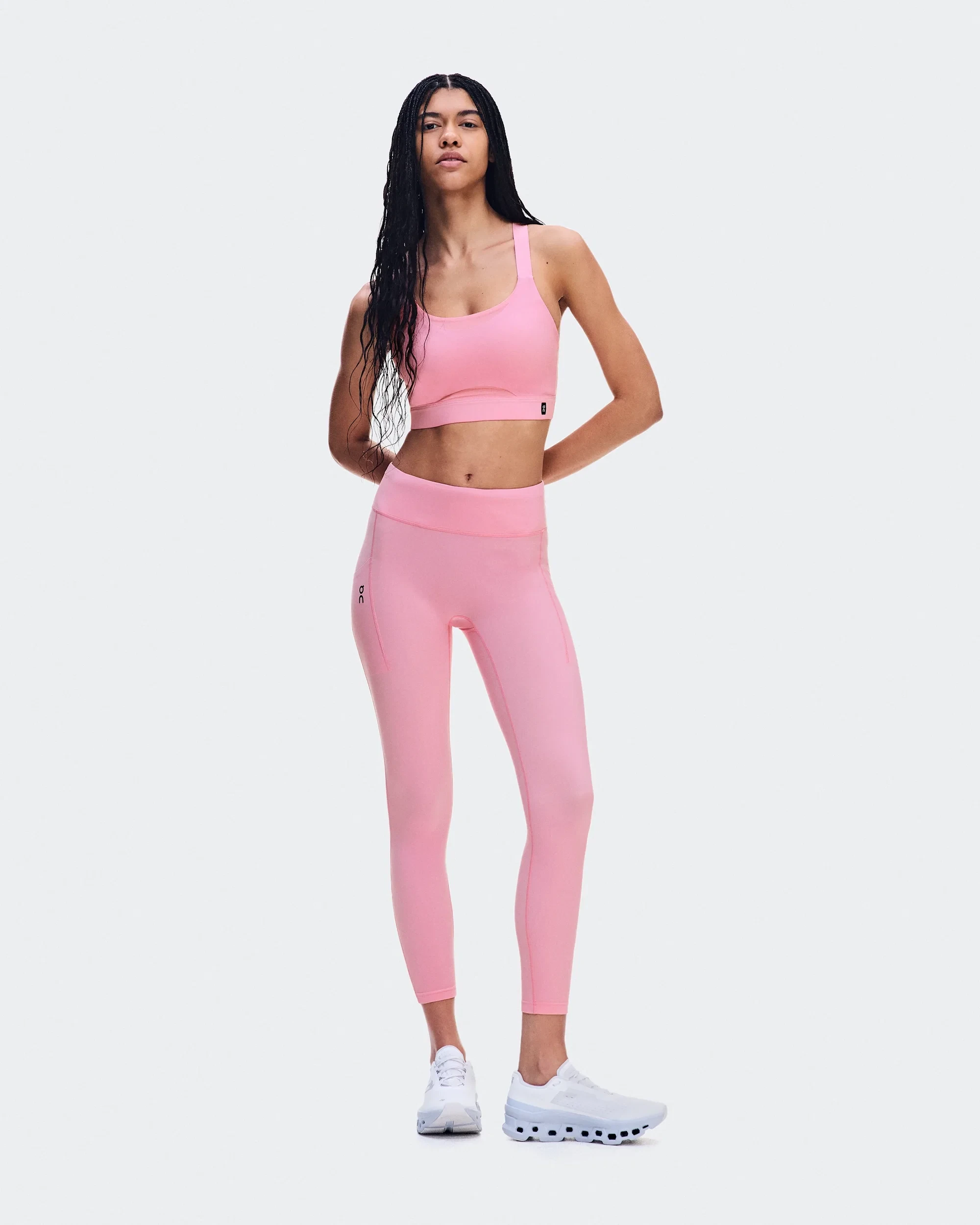 Colanți 7/8 On Performance Tights 7/8 W | alergare femei - Magnolia - 246634