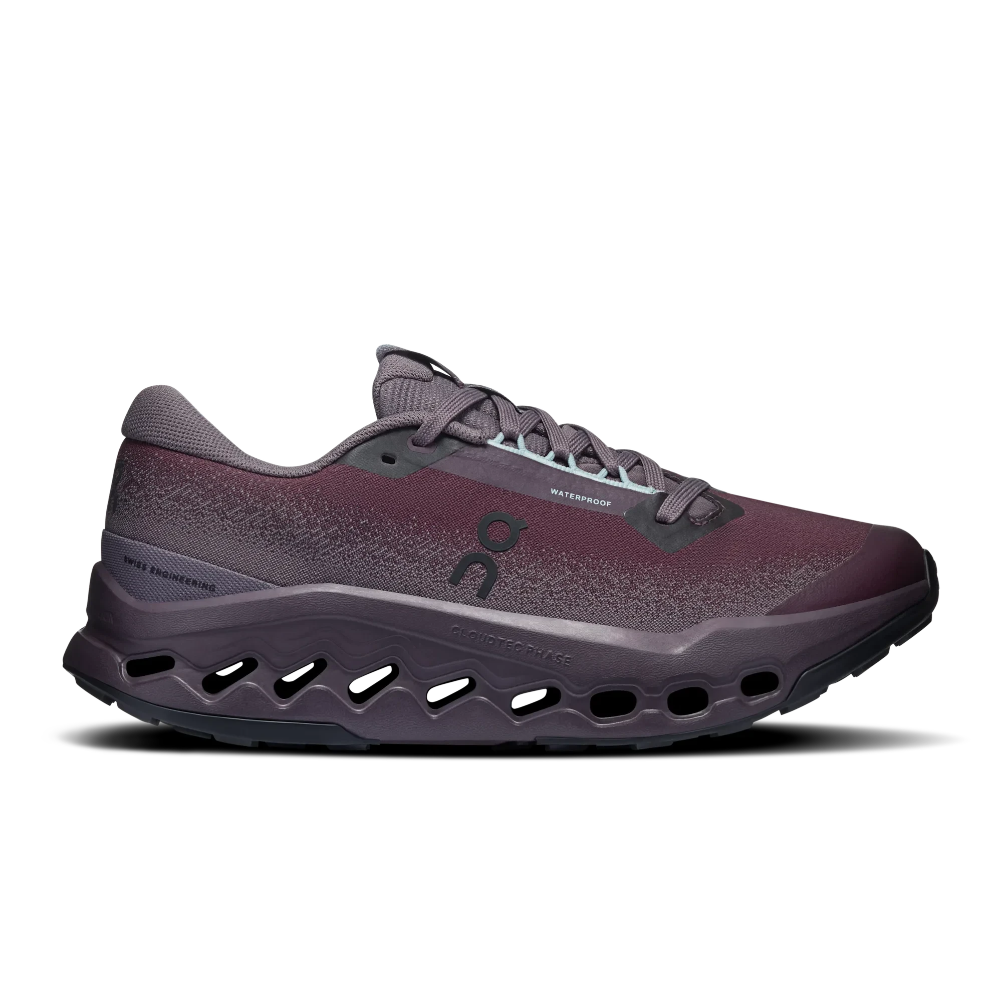 On - pantofi alergare trail - Cloudsurfer Trail 2 WP W - Urchin | Pebble - 246784