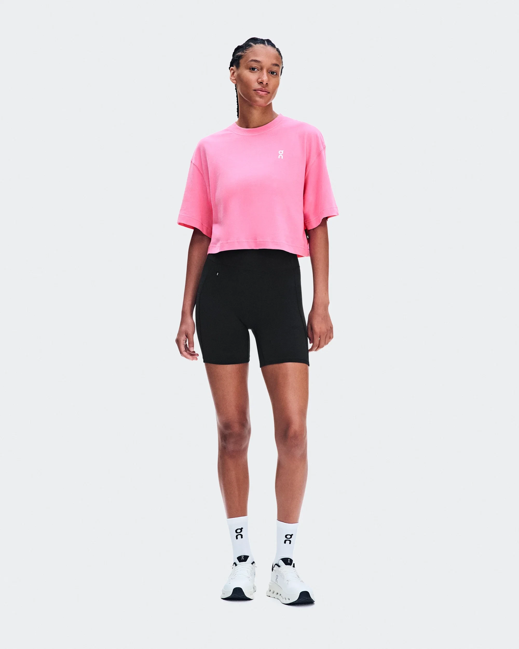 Tricou On Club Boxy-T W - roz Bubblegum | fit boxy relaxat - 246787