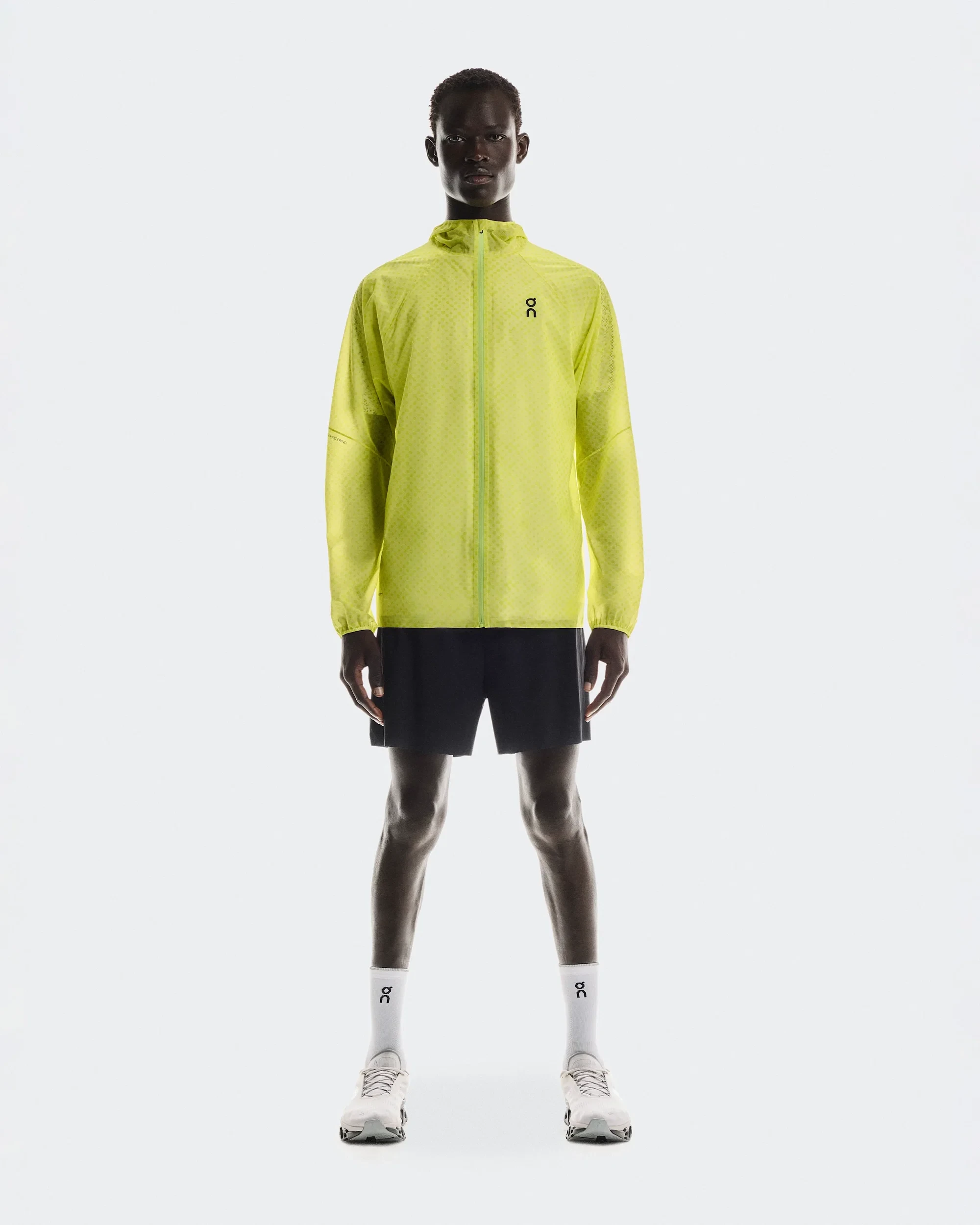 Geacă waterproof On Ultra Jacket - verde lime | impermeabilă - 146256