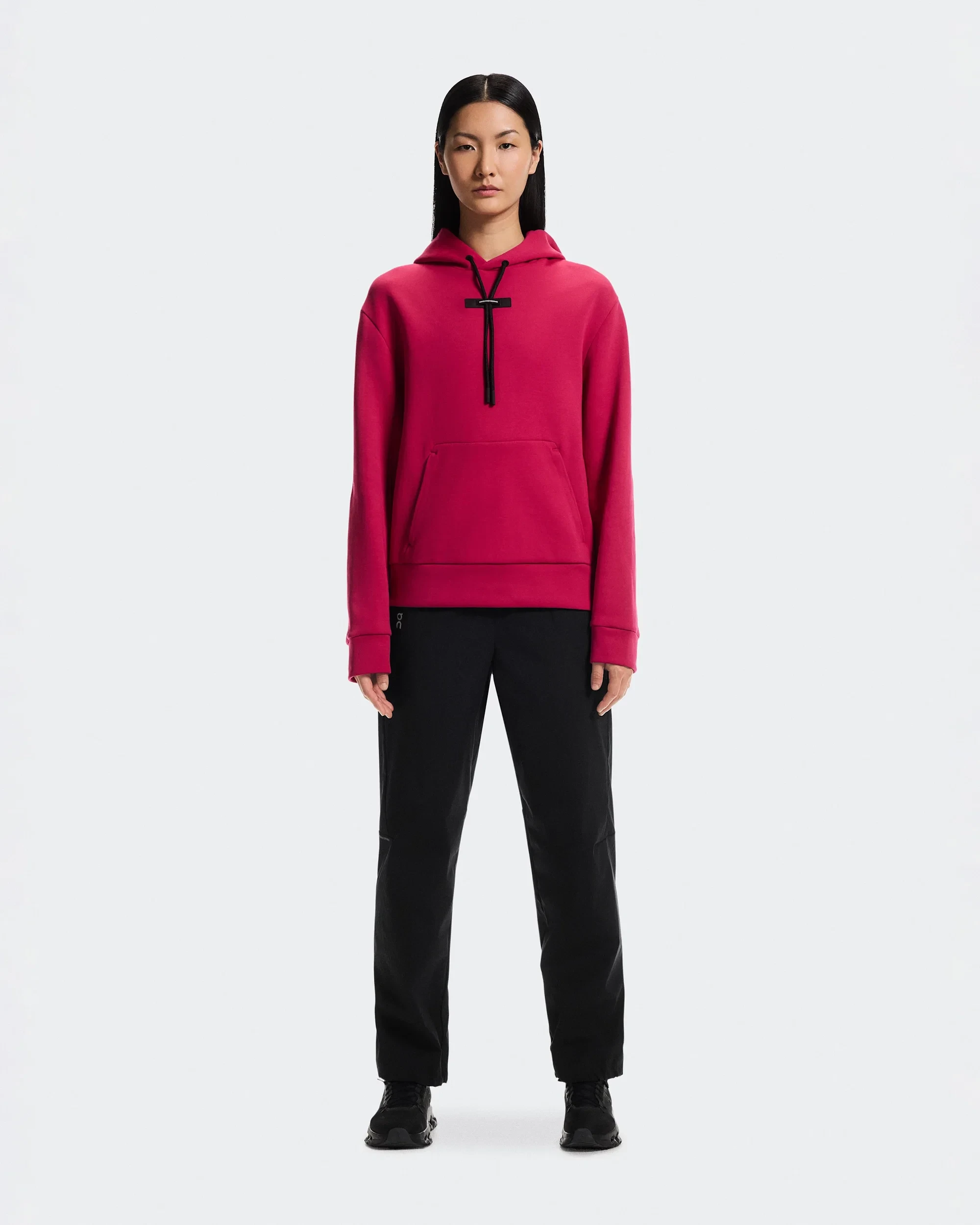 On - hanorac - Focus Tech Hoodie W - Grenadine - 146841
