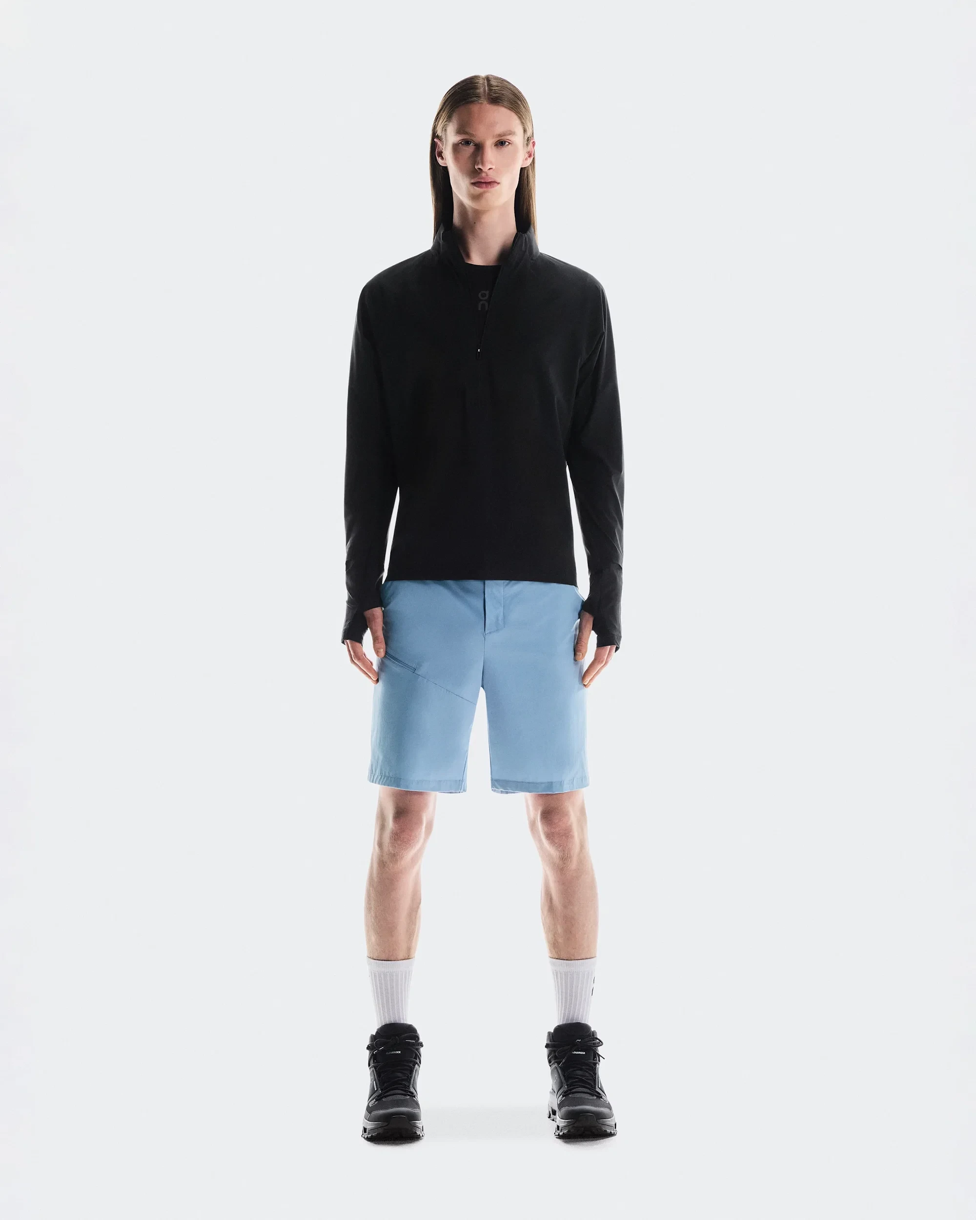 Pantaloni scurți On Trek Short - albastru Chambray | outdoor - 62636