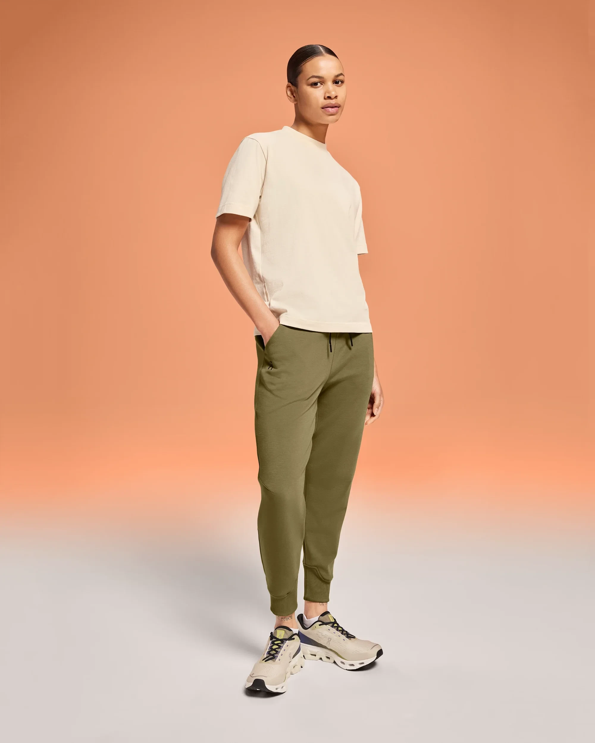Pantaloni trening On Sweat Pants - mov | confort premium - 66112