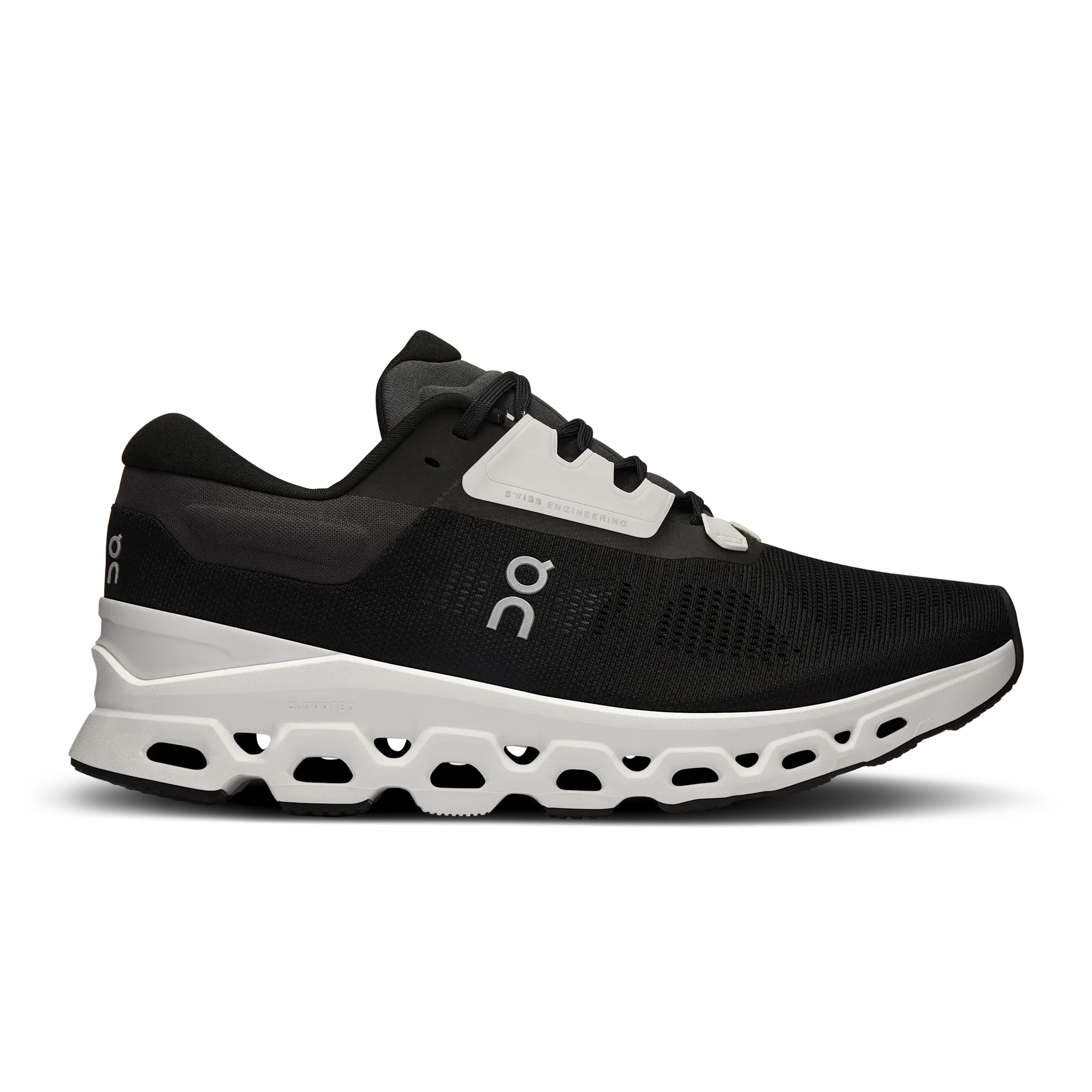 1. Pantofi alergare On Cloudstratus 3 W - alb-nisipiu | dublu CloudTec®