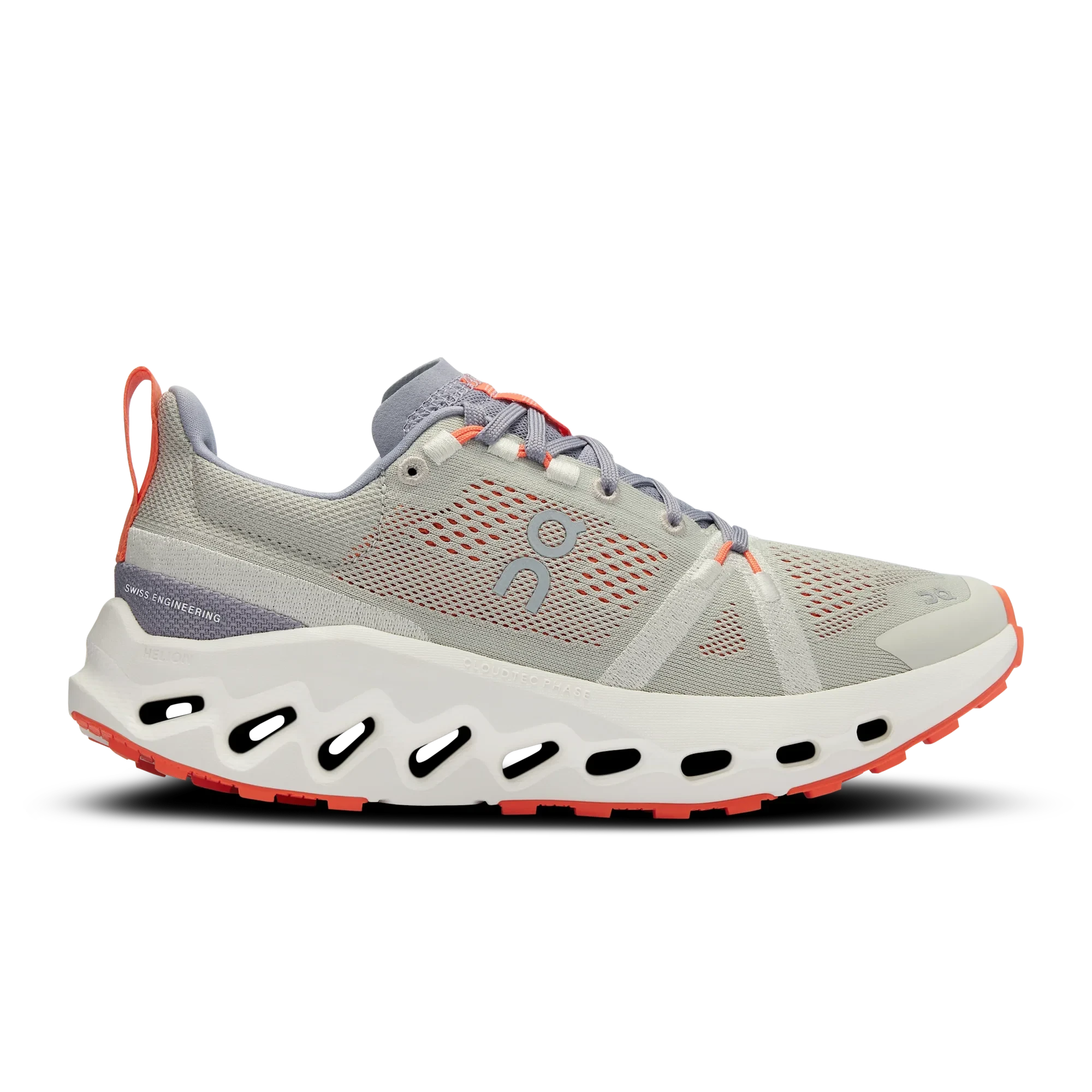 1. On - pantofi alergare trail - Cloudsurfer Trail W - Bej portocaliu Fossil | Ivory