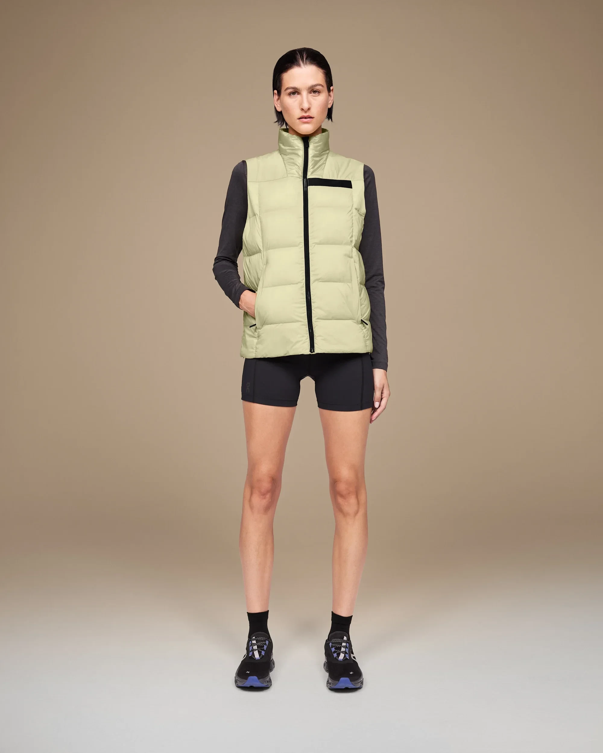 Vestă puf On Challenger Vest W - verde Endive | izolație termică - 59146