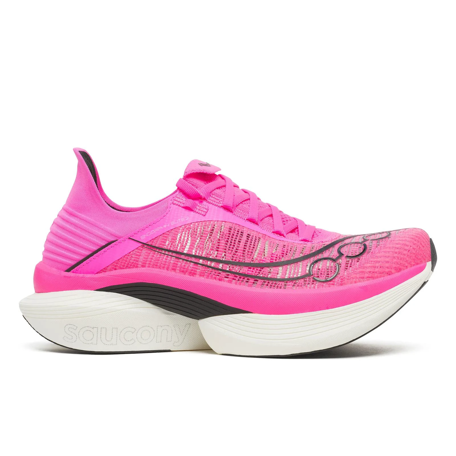 Pantofi alergare Saucony Endorphin Elite 2 - roz Shock | placă carbon - 246827