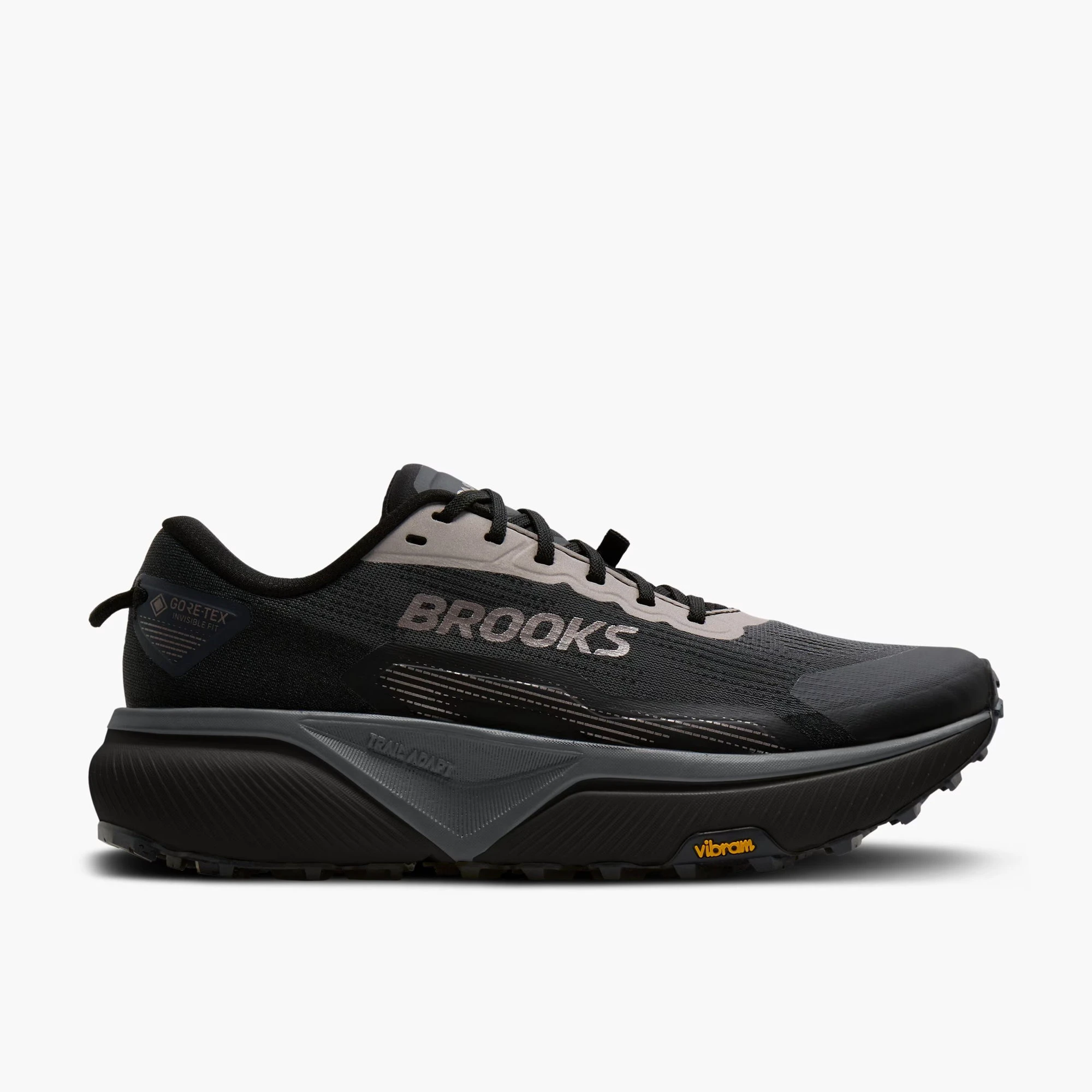 1. Pantofi trail Brooks Cascadia 20 GTX W - negru I Ebony I Nocturnal