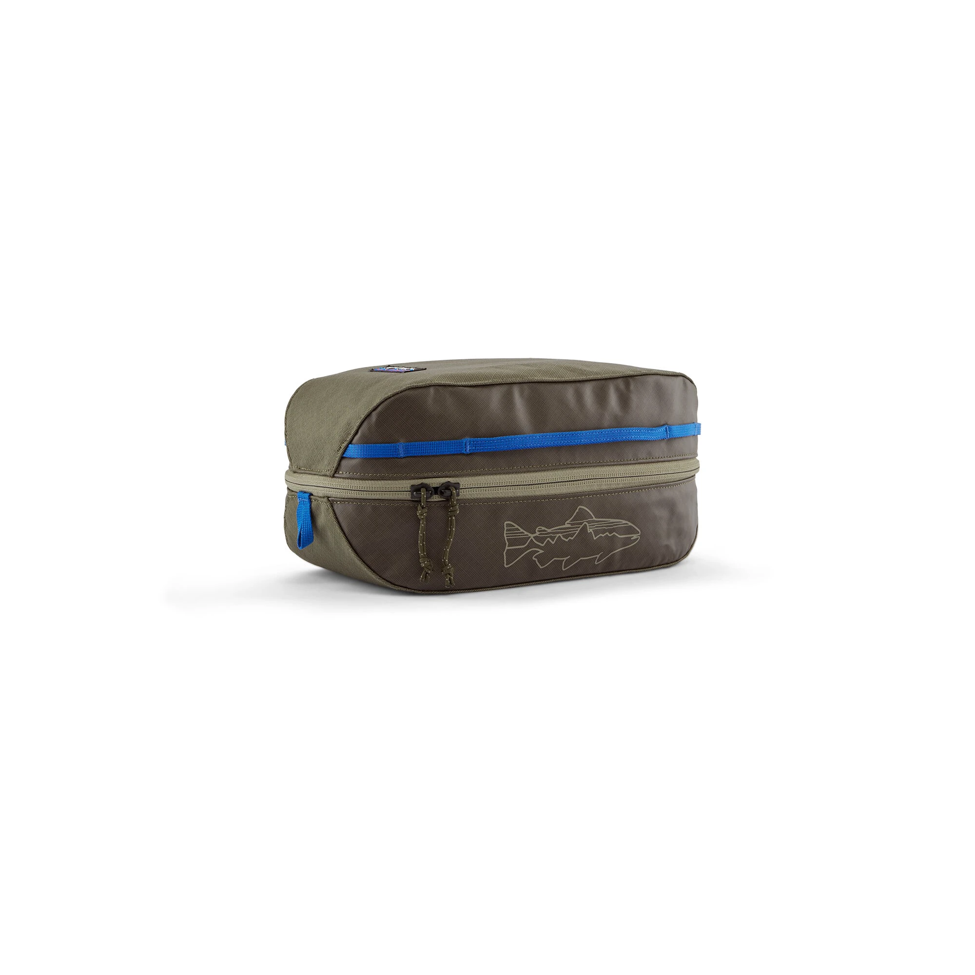 Organizator bagaj Patagonia Black Hole Cube 6L - albastru cu roșu - 246907