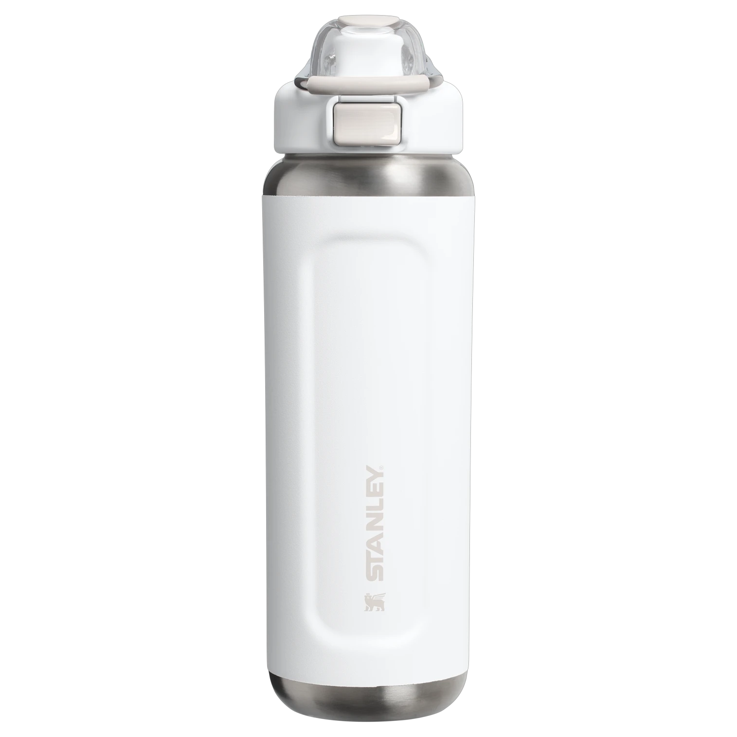 1. Termos Stanley Classic Wellspring 0.71L - alb | izolație vacuum, mărime 0.71 L