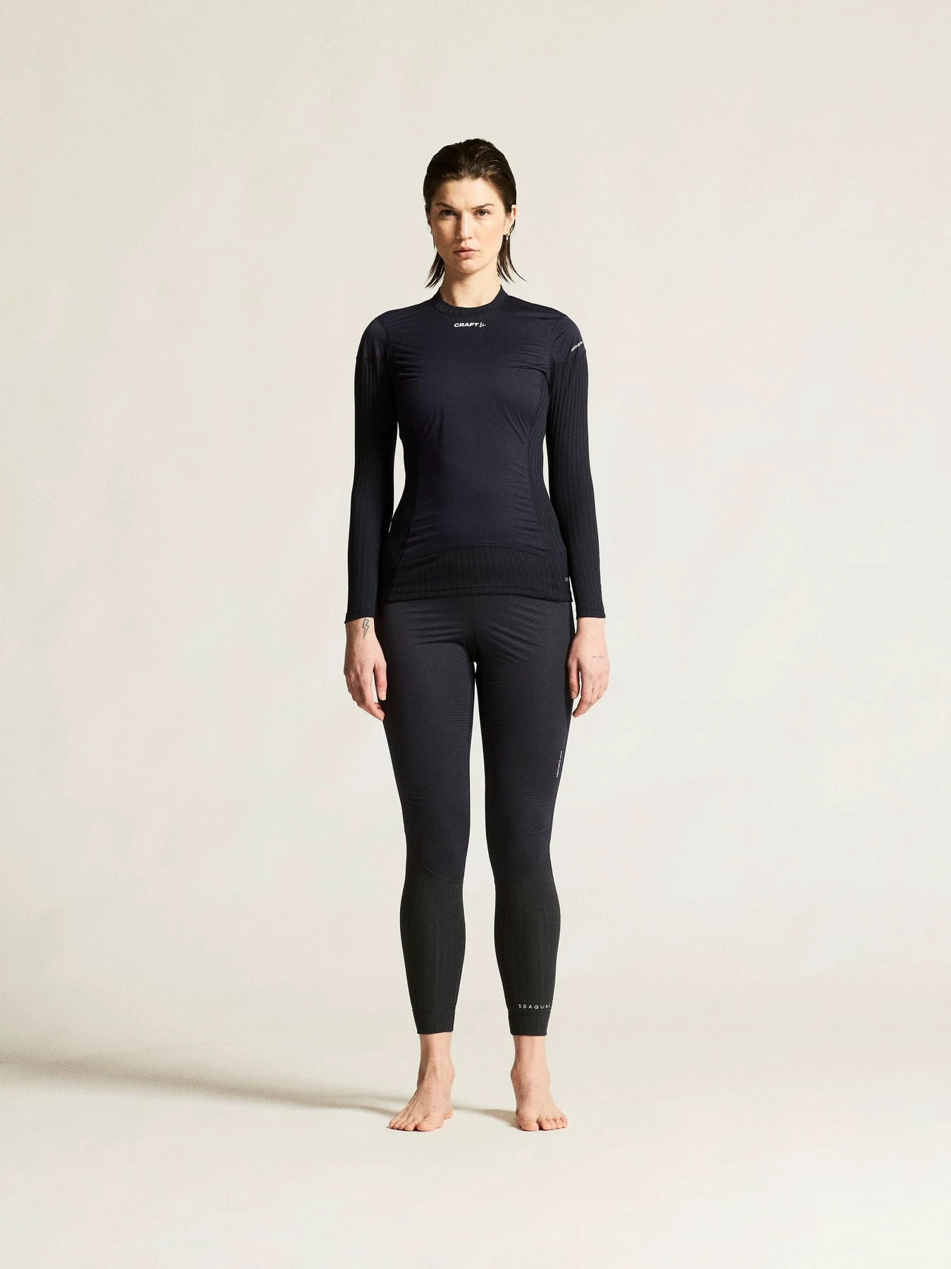 Bluză de corp Craft Active Extreme X Wind LS damă - negru Granite | anti-vânt - 246935
