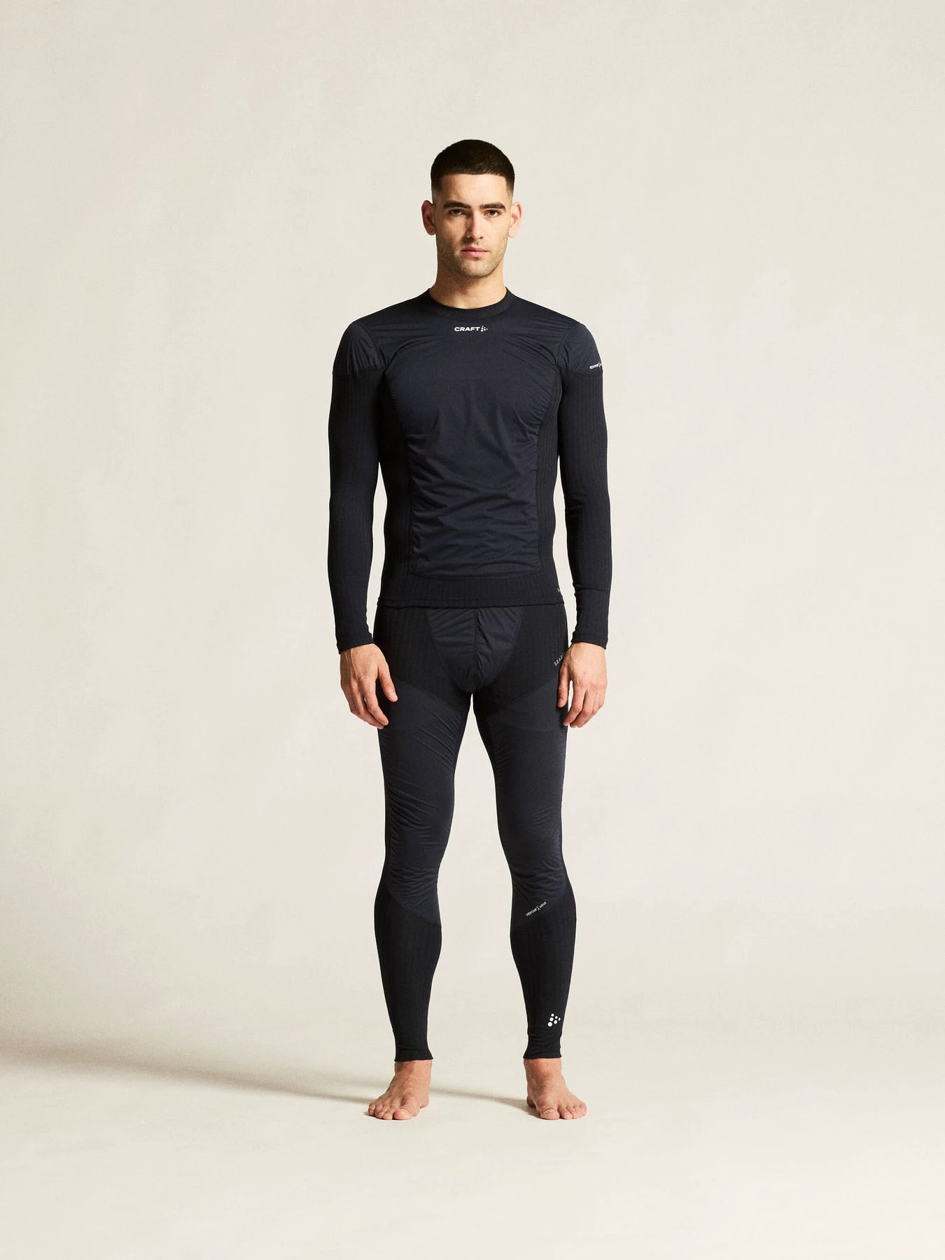 Bluză de corp Craft Active Extreme X Wind LS bărbaţi - negru Granite | anti-vânt - 246938