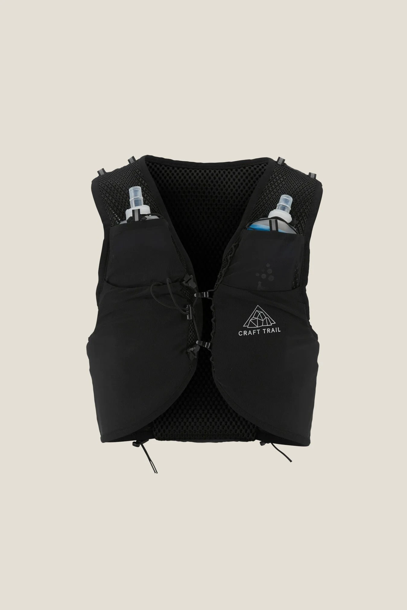 1. Vestă hidratare alergare Craft PRO Hydration Vest 5,5L - neagră