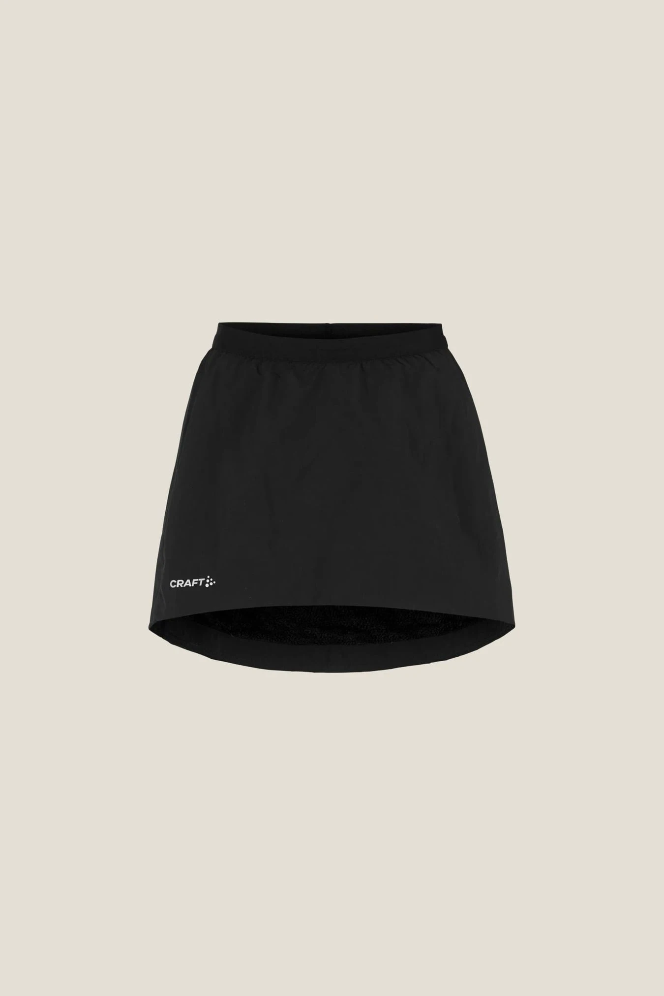 1. Fustă alergare izolată Craft SubZ Skirt 4 damă - neagră | PrimaLoft