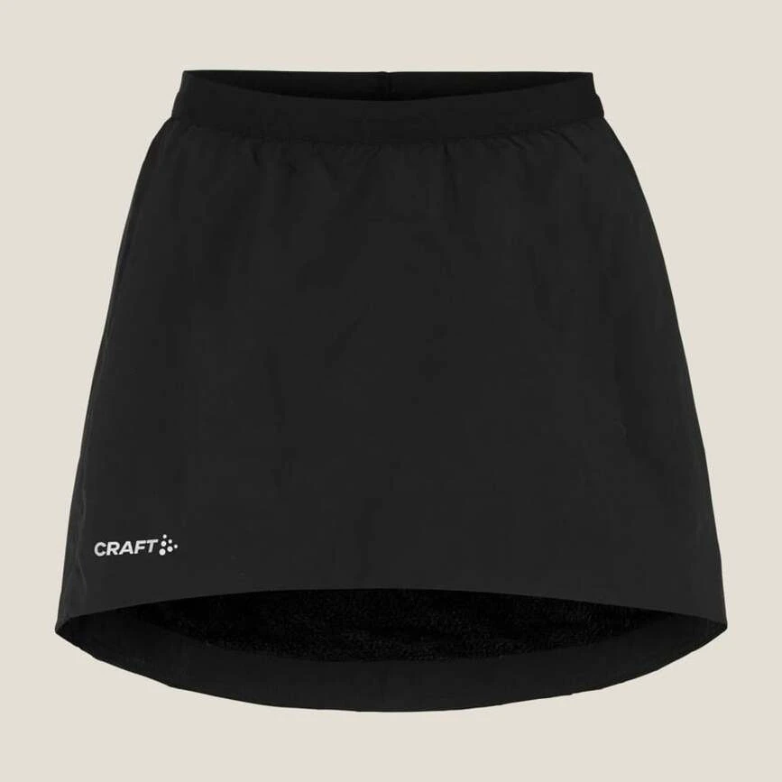 Fustă alergare izolată Craft SubZ Skirt 4 damă - neagră | PrimaLoft - 246952