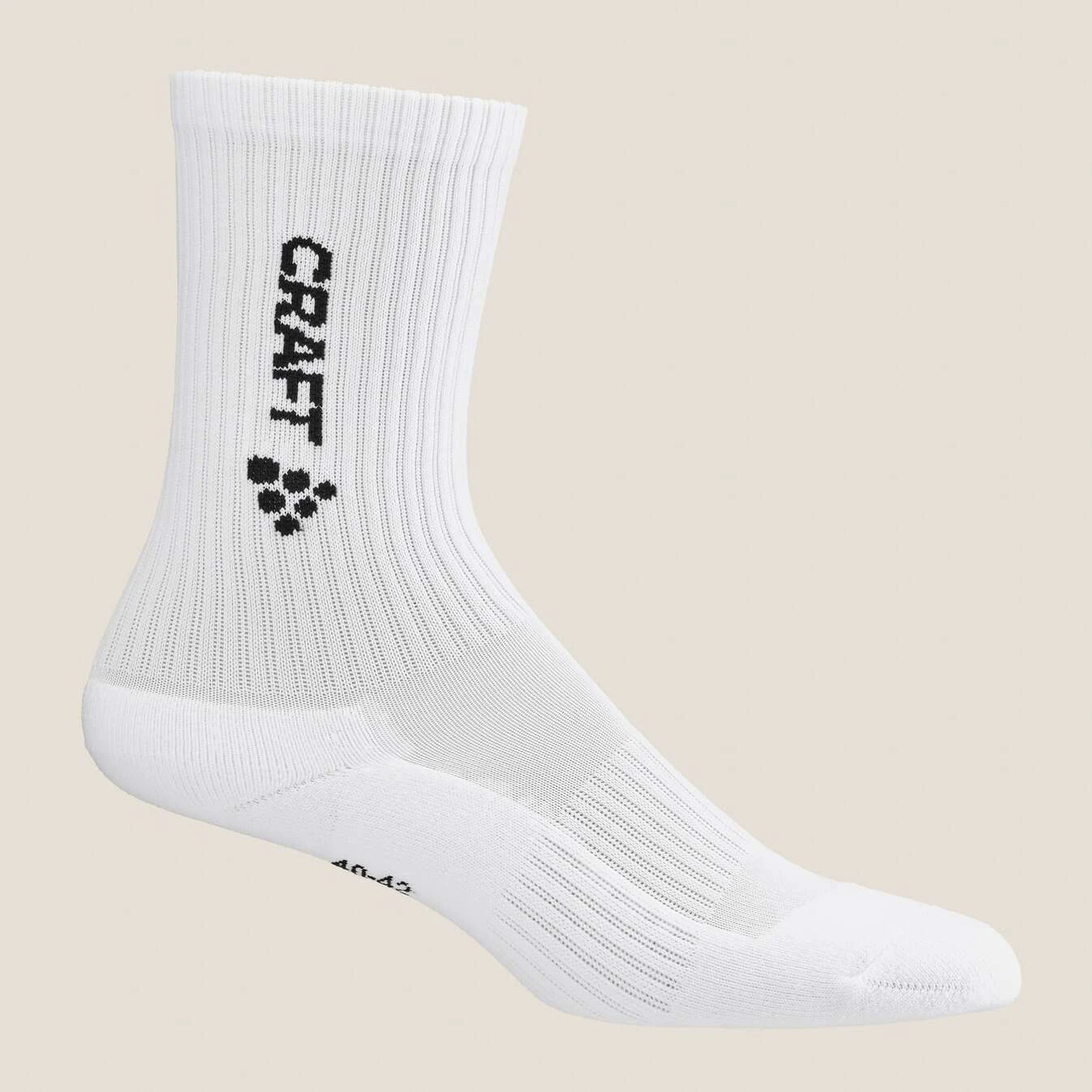 Şosete antrenament Craft CORE Training - alb | negru - 247055