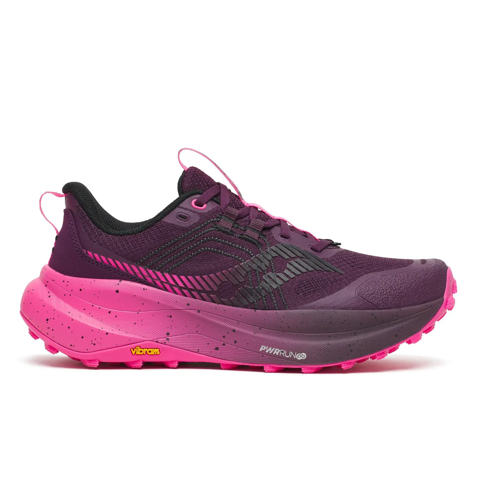 1. Pantofi alergare Saucony Xodus Ultra 4 W - mov Eggplant | amortizare maximă