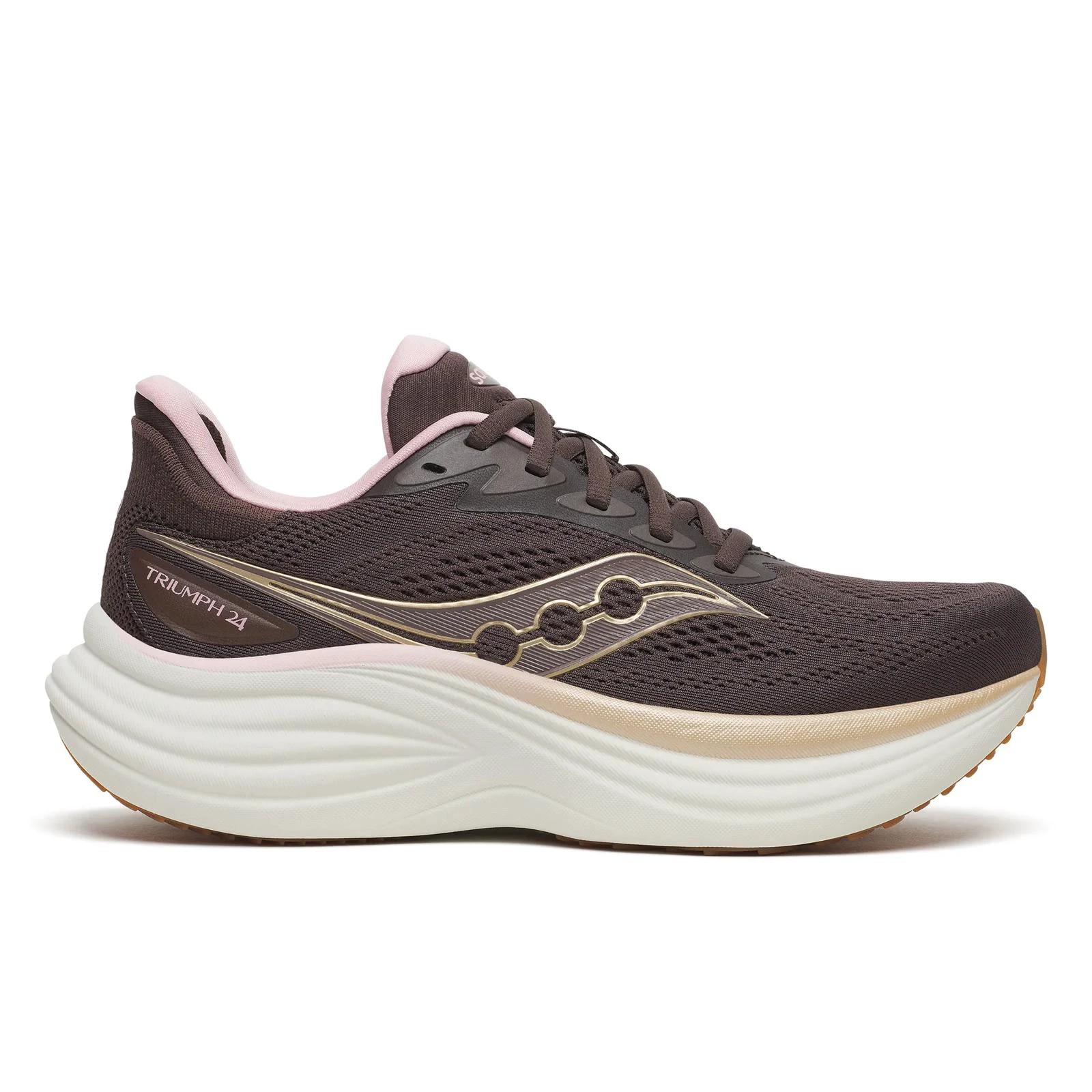 1. Pantofi alergare Saucony Triumph 24 W - maro Torte | Touch | amortizare premium